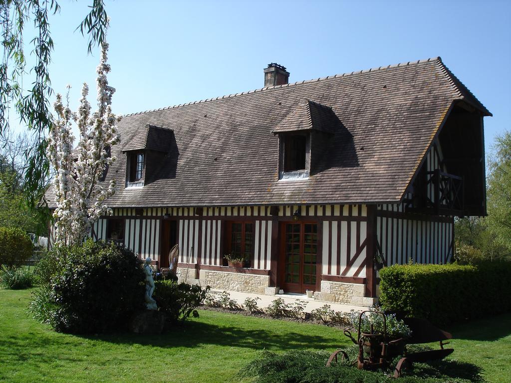 Chambre Chez Corinne Fourneville Exterior foto